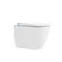 GRADE A2 - Purificare Back to Wall Square Bidet Toilet
