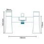 Bath Shower Mixer - Ponte Range