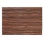 Walnut Finished 800 Height Adjustable End Panel with Plinth
