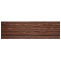 Walnut Finished 1600 Height Adjustable Panel with Plinth