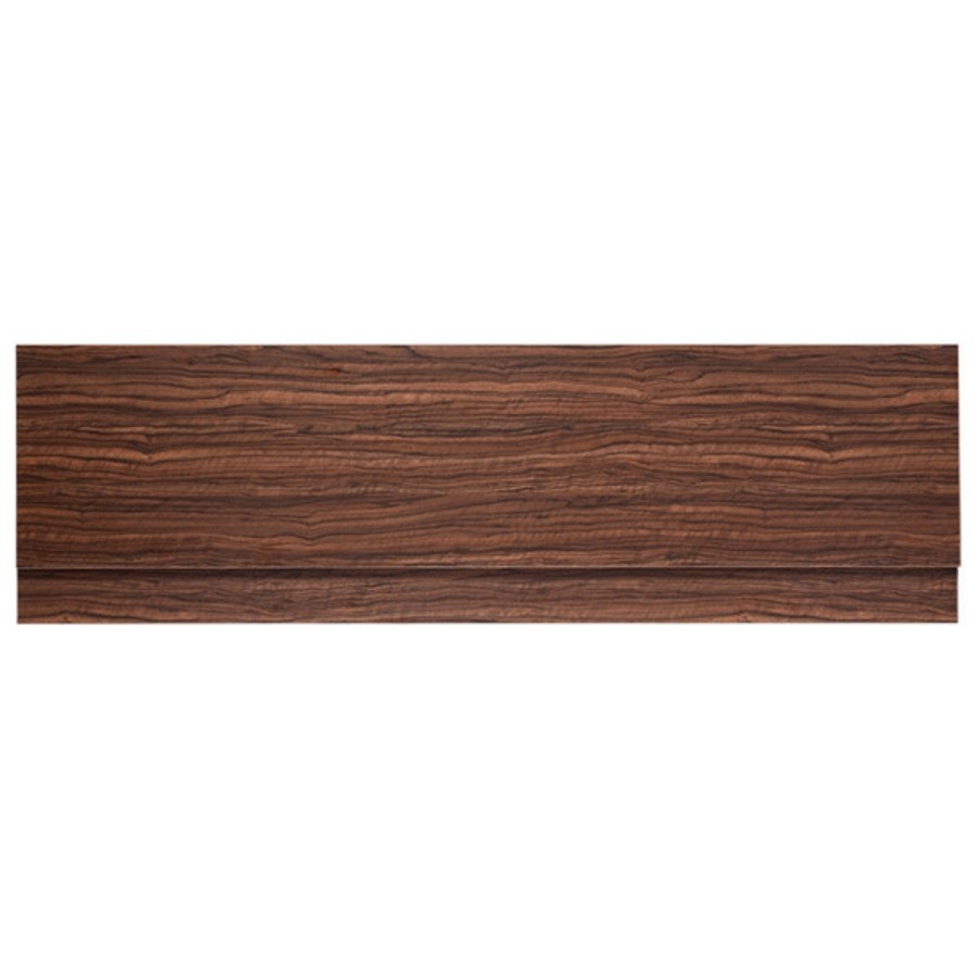 Walnut Finished 1600 Height Adjustable Panel with Plinth