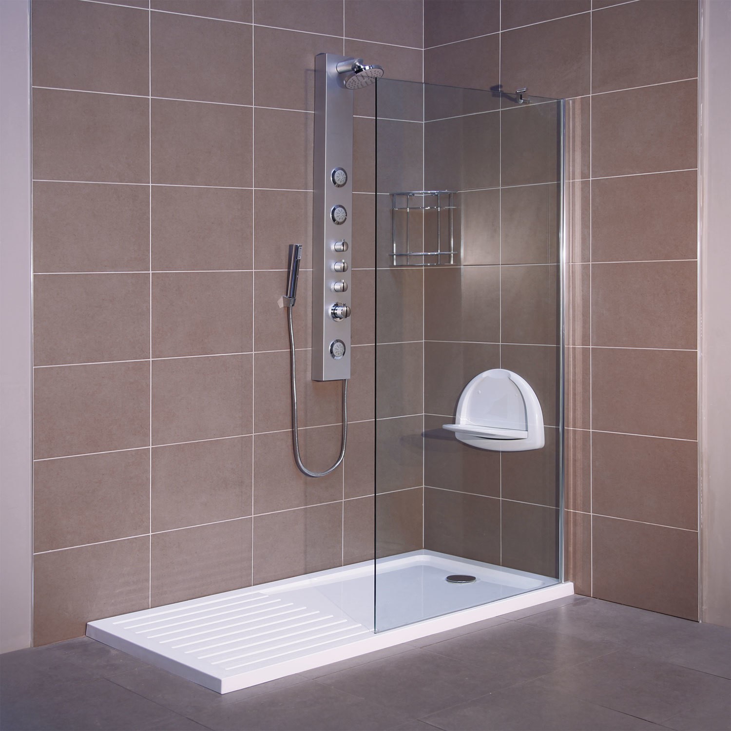 Compact shower seat online