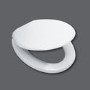 GRADE A1 - Floe Soft Close Toilet Seat - White