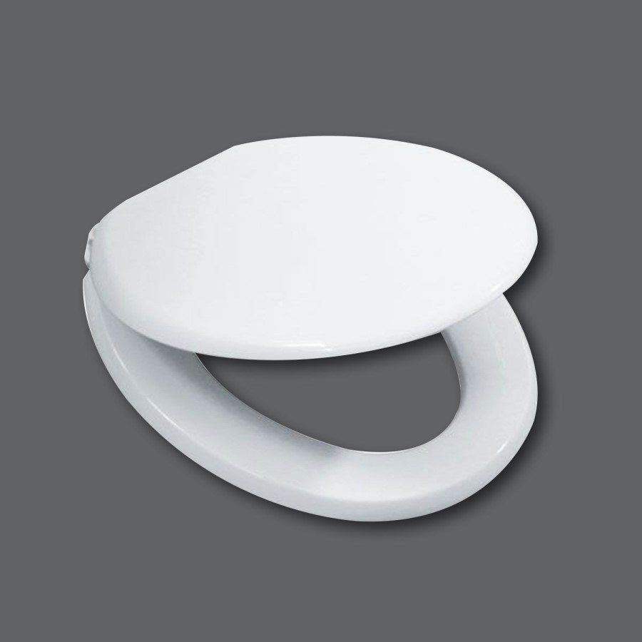 GRADE A1 - Floe Soft Close Toilet Seat - White