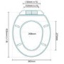 Floe Soft Close Toilet Seat - White