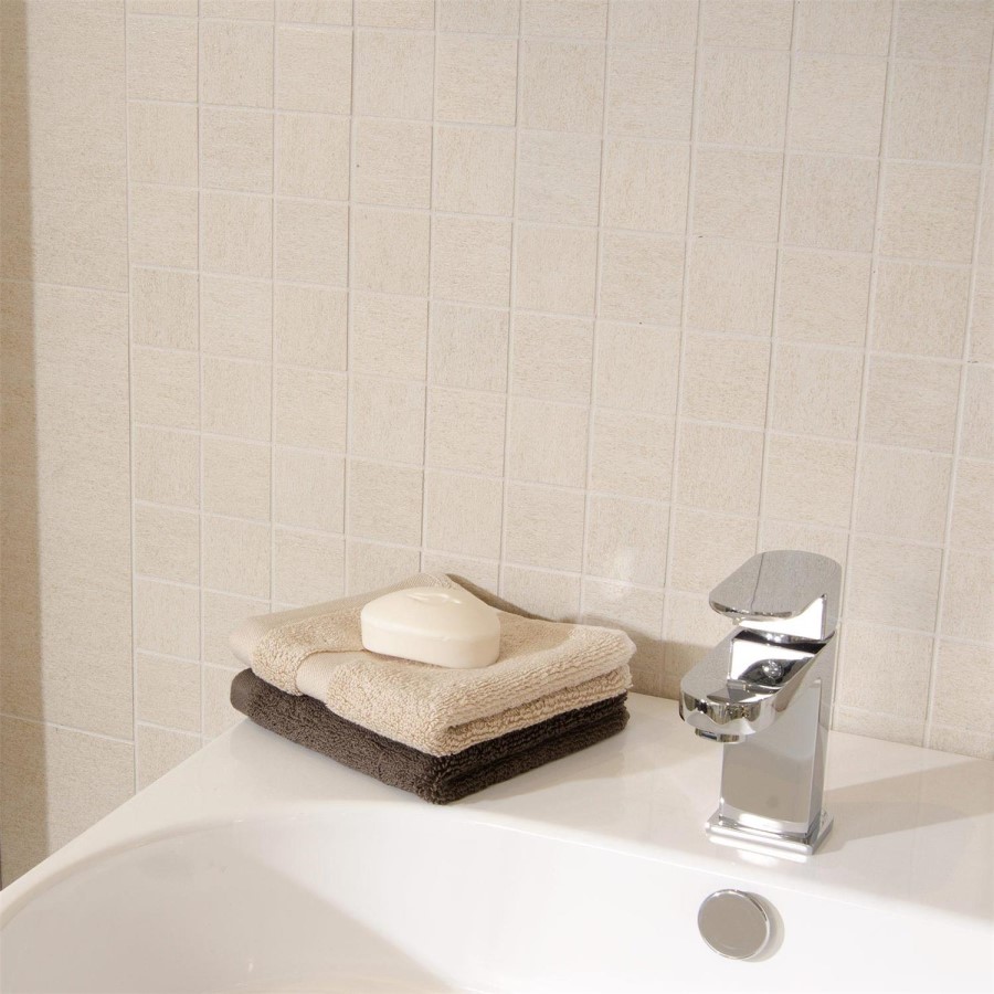 Quattro Beige Wall/Floor Mosaic