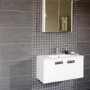 Quattro Titanium Wall/Floor Mosaic
