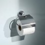 Impressions Toilet Paper Holder With Lid 