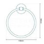 Impressions Towel Ring