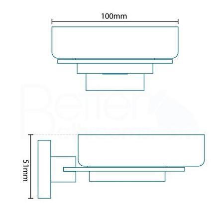Veneto Soap Dish & Holder
