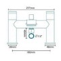 Bath Shower Mixer - Marilla Range