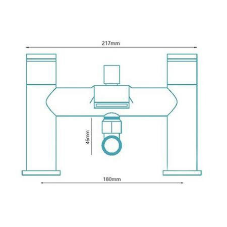 Bath Shower Mixer - Rivera Range