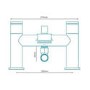 Bath Shower Mixer - Rivera Range