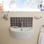 Luna Wall Hung Cloakroom Basin