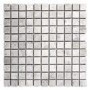 Silver Beige Tumbled Wall/Floor Mosaic