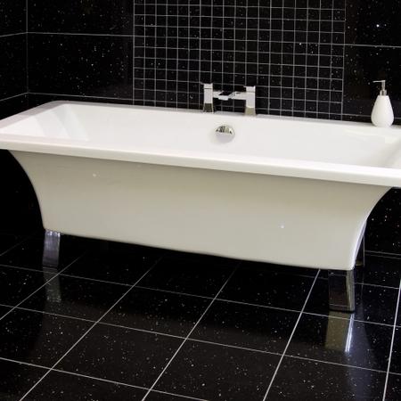 Gemstone Black Wall/Floor Tile