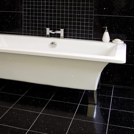 Gemstone Black Wall/Floor Tile