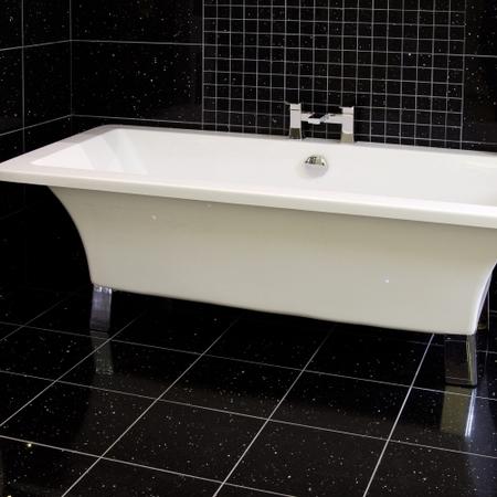 Gemstone Black Wall/Floor Mosaic