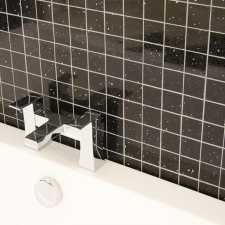 Gemstone Black Wall/Floor Mosaic