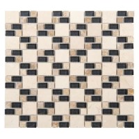 Matrix Dark Beige Mosaic