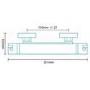 Faro Premium Thermostatic Bar Shower Valve