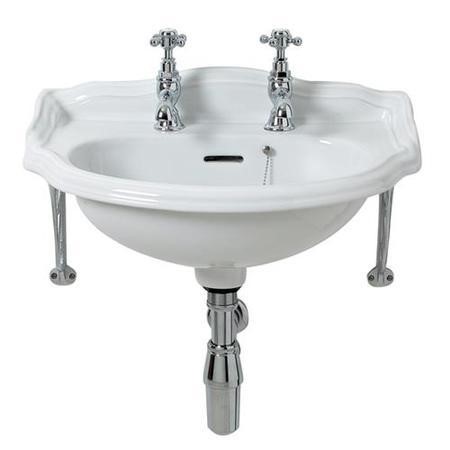 Belfast 2 Tap Hole Wall Mounted Cloakroom Basin