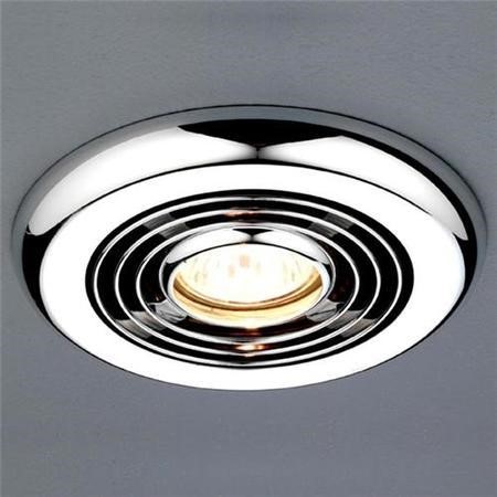 Turbo Inline Chrome Wet Room Fan - Better Bathrooms
