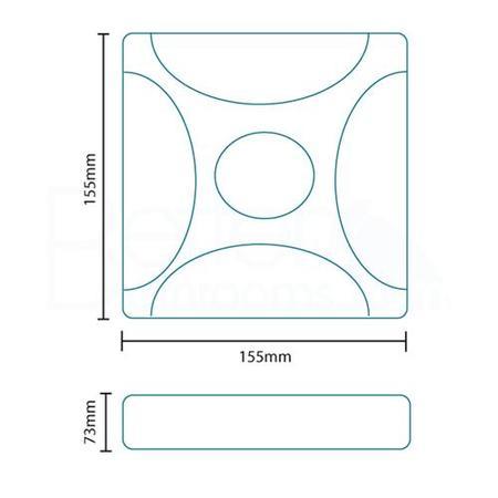 Air-Star Matt Silver Ceiling Fan