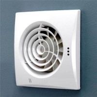 Hush White Wall Mounted Fan-Timer Only