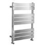 Lorenzo Beta Heat 800 x 600mm Flat Chrome Heated Towel Rail