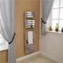 Lorenzo Beta Heat 1600 x 450mm Flat Chrome Heated Towel Rail