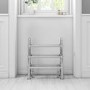 GRADE A1 - Camden Floorstanding Traditional Heated Double Towel Rail - 778 x 683mm
