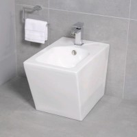 Havana Back to Wall Bidet Square One Tap Hole
