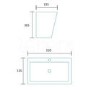 Havana Wall Mounted Basin