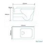 Bali Back to Wall Toilet