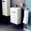 Aspen&amp;trade; Compact White 410 Wall Mounted Vanity Unit