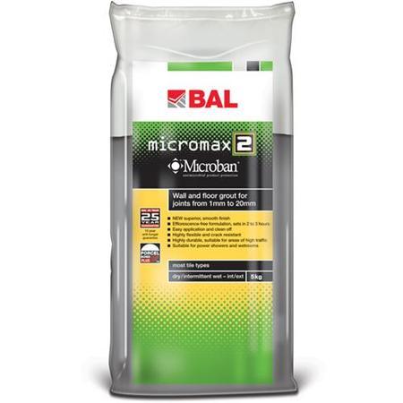 BAL Micromax2 Grout Adhesive-Micromax2 Grout SMOKE