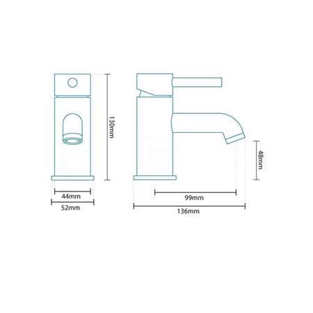 Lora Basin Mixer Tap