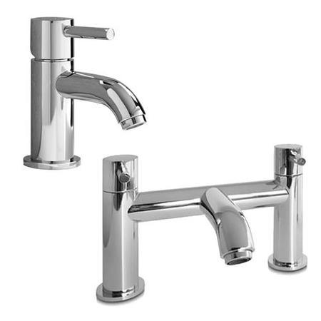 Lora Basin Mixer and Bath Filler Tap Pack
