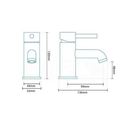 Lora Basin Mixer and Bath Filler Tap Pack