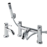 Lora Basin Mixer and Bath Shower Mixer Tap Pack