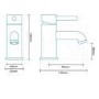 Lora Basin Mixer and Bath Shower Mixer Tap Pack
