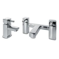 GRADE A1 - Form Basin Mixer and Bath Filler Tap Pack