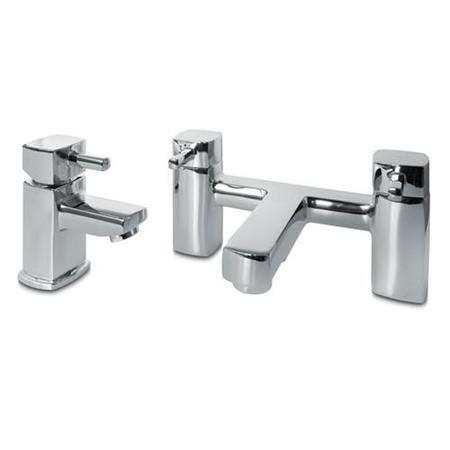 GRADE A1 - Form Basin Mixer and Bath Filler Tap Pack