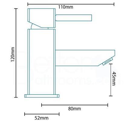 GRADE A1 - Form Basin Mixer and Bath Filler Tap Pack