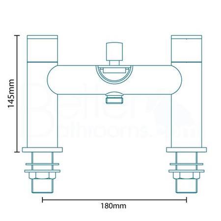 Cirque Waterfall Basin Mixer and Bath Shower Mixer Tap Pack