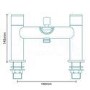 Cirque Waterfall Basin Mixer and Bath Shower Mixer Tap Pack