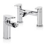 Cirque Waterfall Basin Mixer and Bath Filler Tap Pack