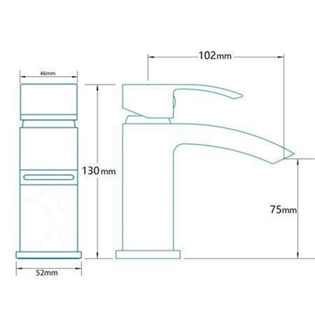 Basin Mixer Tap - Delph Range