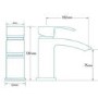 Basin Mixer Tap - Delph Range